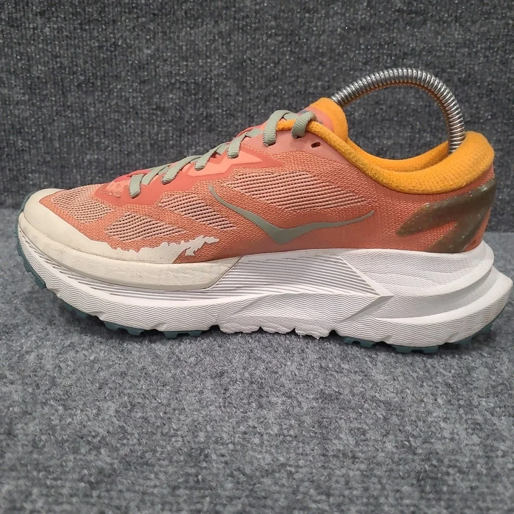 Hoka Mafate X Women's Size 7.5B Feldspar Mountain Fog Running Shoes Comfort